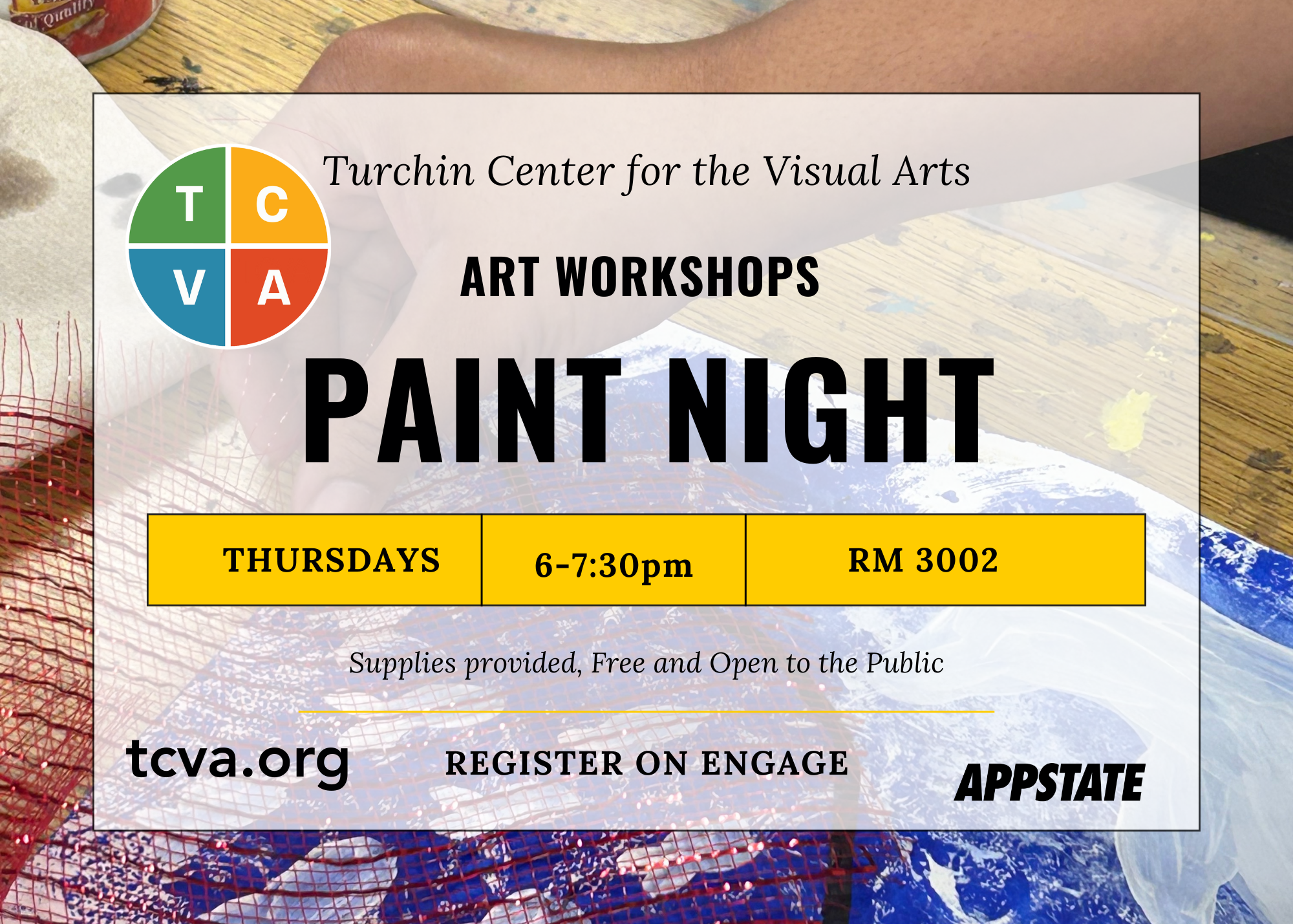 TCVA Paint Night